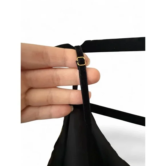 Betsey Johnson NWT Velvet Floral Burnout High-Low Dress Size 14 Prom Wedding - Picture 7 of 11